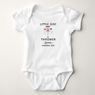 Kleine Diskuswerfer - Disc-Golf-Vater Baby Strampler