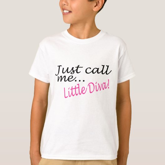 Kleine Diva T-Shirt (Vorderseite)