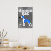 Kleine Dogge Poster (Küche)