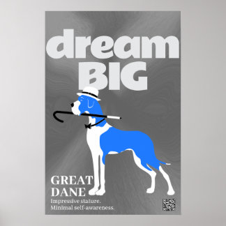 Kleine Dogge Poster