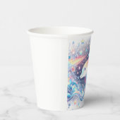 Kleine Dolphin-Babydusche Pappbecher (Rechts)