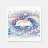 Kleine Dolphin-Babydusche Serviette (Vorderseite)