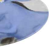 Kleine Donkey und Daisy Cutting Board Schneidebrett (Ecke)