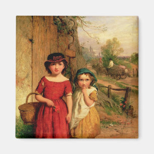 Kleine Dorfbewohner, 1869 Magnet