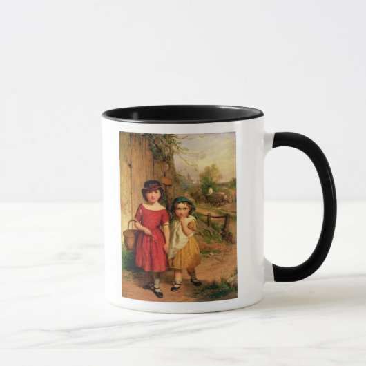 Kleine Dorfbewohner, 1869 Tasse (Rechts)