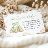 Kleine Drachenbücher für die Babyverpackungskarte Begleitkarte