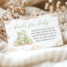 Kleine Drachenbücher für die Babyverpackungskarte
