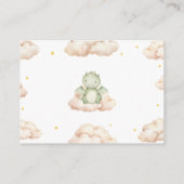 Kleine Drachenverschlusskarte Begleitkarte (Rückseite)