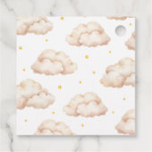 Kleine Dragon Baby Dusche Geschenkanhänger (Rückseite)