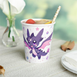 Kleine Dragon Baby Dusche Pappbecher