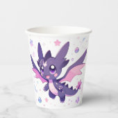 Kleine Dragon Baby Dusche Pappbecher (Vorderseite)