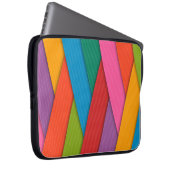 Kleine Dreiecke auf dem Laptop Laptopschutzhülle (Vorne Rechts)