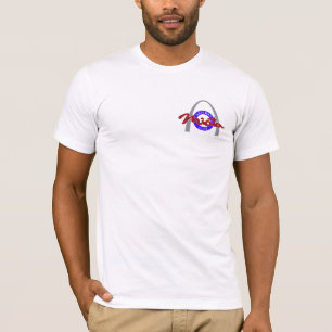 Kleine Druckdas logo-Moden der Männer T-Shirt