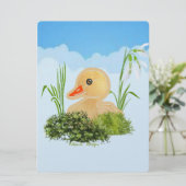Kleine Duck Feiertagskarte (Stehend Vorderseite)