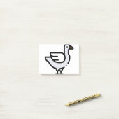 Kleine Duck Post-it Klebezettel (Auf Schreibtisch)