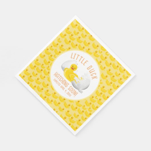 Kleine Duckhack bald Baby Dusche Serviette (Ecke)