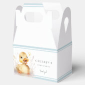 Kleine Duckling Babydusche Geschenkschachtel (Geöffnet)