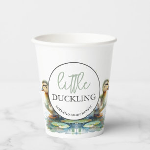 Kleine Duckling Papiertücher für Babydusche Pappbecher