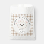 Kleine duftende Babydusche Danke, dass ihr gekomme Geschenktütchen (Vorderseite)