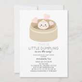 Kleine duftende Babydusche Einladung (Vorderseite)