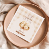 Kleine Dumpling Babydusche Serviette