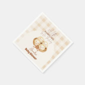 Kleine Dumpling Babydusche Serviette (Ecke)