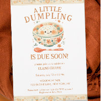 Kleine Dumpling Bao Bun Babydusche