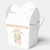 Kleine Dumpling Bao Bun Babydusche Geschenkschachtel (Geöffnet)