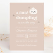 Kleine Dumpling Bao Dim Sum Babydusche Einladung