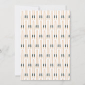 Kleine Dumpling Dim Sum Baby Dusche Einladung (Rückseite)