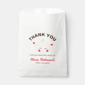 Kleine Dumpling Dim Sum Baby Dusche Geschenktütchen (Vorderseite)
