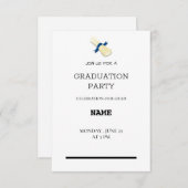 kleine einfache begleitkarte (Vorne/Hinten)