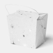 Kleine Einhorn-Babydusche Geschenkschachtel (Rückseite)