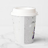 Kleine Einhorn-Babydusche Pappbecher (Rechts)