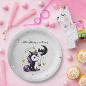 Kleine Einhorn-Babydusche Pappteller (Party)