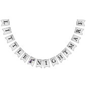 Kleine Einhorn-Babydusche Wimpelkette (Alle)