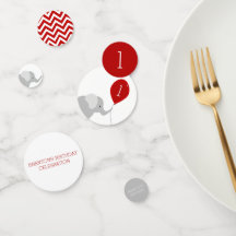 Kleine Elefant mit Ballon Geburtstag