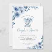 kleine Elefantendusche Einladung (Vorderseite)