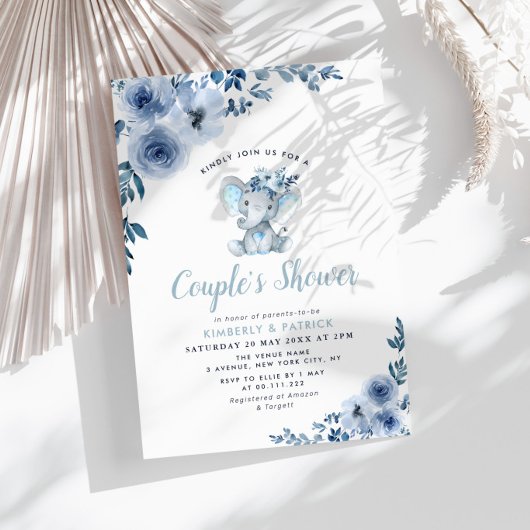 kleine Elefantendusche Einladung