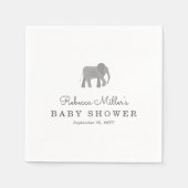 Kleine Elephant Baby Dusche Serviette (Vorderseite)
