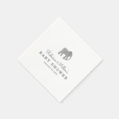 Kleine Elephant Baby Dusche Serviette (Ecke)