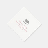 Kleine Elephant Baby Dusche Serviette (Ecke)