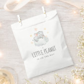 Kleine Elephant Girl Kleine Peanut Babydusche Geschenktütchen (Ausgeschnitten)