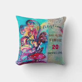 KLEINE ELF DER MUSHÖME BABY SHOWER Baby Status Kissen