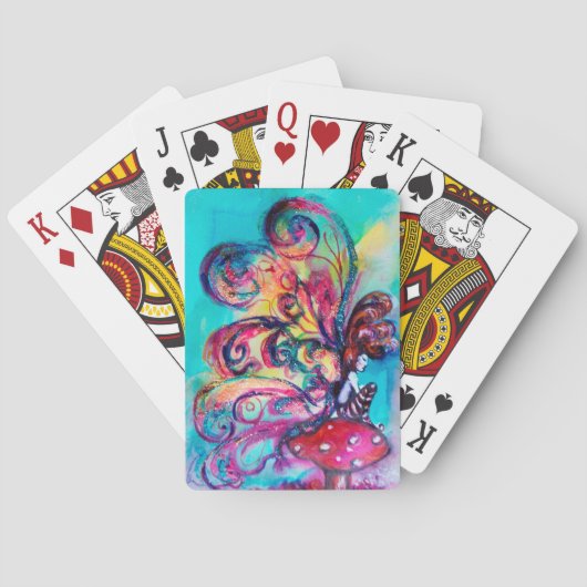 KLEINE ELF DER MUSHROOMFANTASIE SPIELKARTEN (Rückseite)