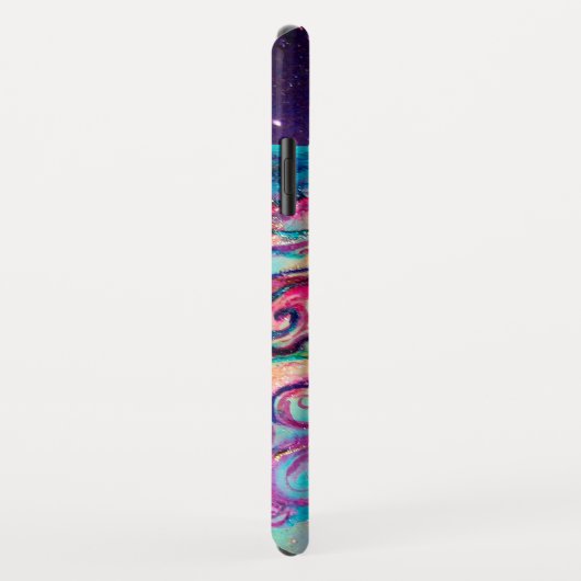 KLEINE ELF VON MUSHROOMEN Fantasy Night Blue Case-Mate iPhone Hülle (Hinten/Rechts)