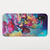 KLEINE ELF VON MUSHROOMEN Fantasy Night Blue Case-Mate iPhone Hülle (Rückseite (Horizontal))