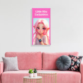 Kleine Elfe  Leinwanddruck (Insitu (Wohnzimmer))