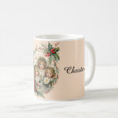 Kleine Engel Weihnachten Kaffeetasse (VorderseiteRechts)