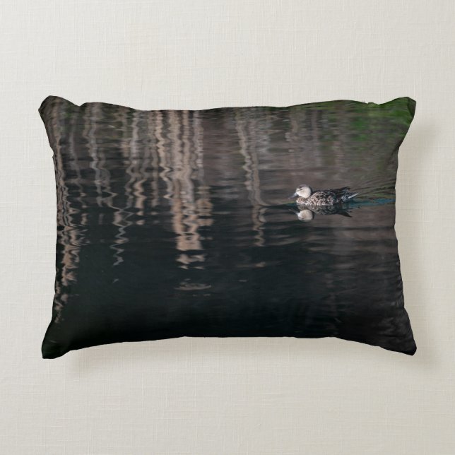 Kleine Ente Dekokissen (Vorderseite)